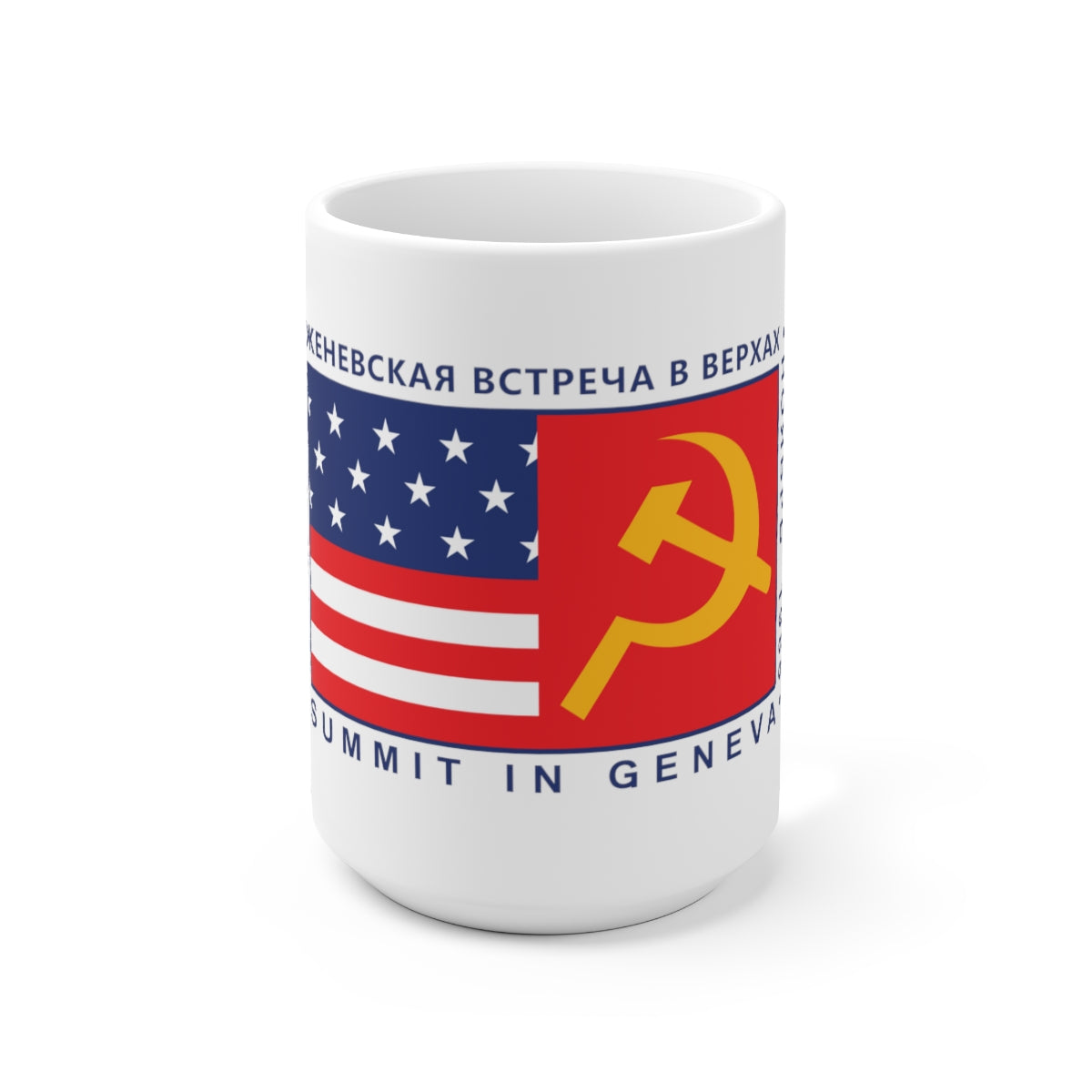 President Reagan - Geneva Summit Ceramic Mug 15oz