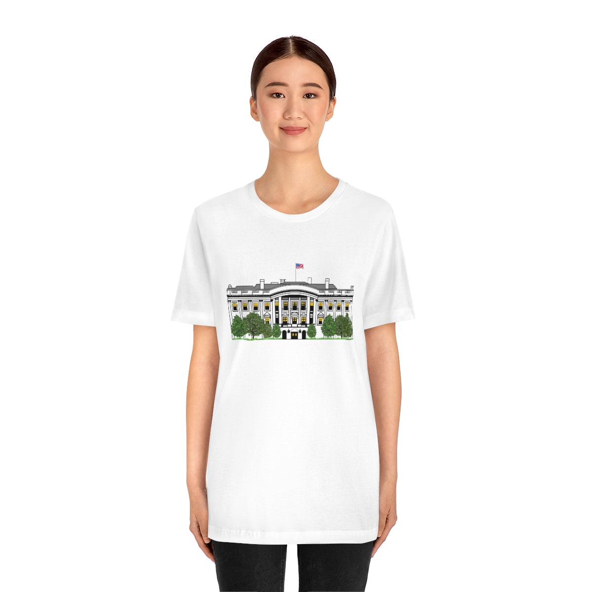 The White House - Unisex Jersey Short Sleeve Tee