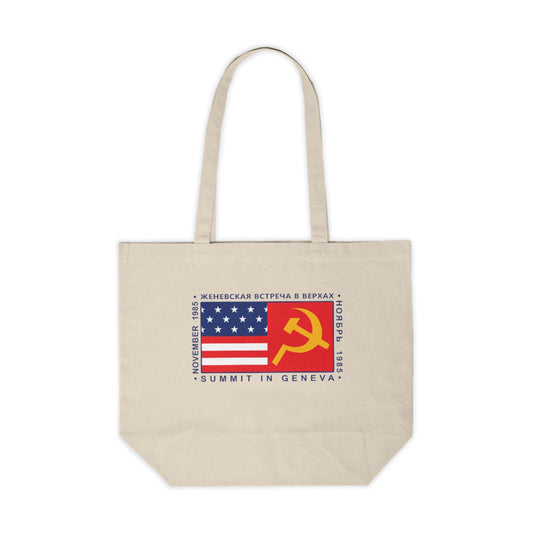 President Reagan - Geneva Summit Canvas Shopping Tote