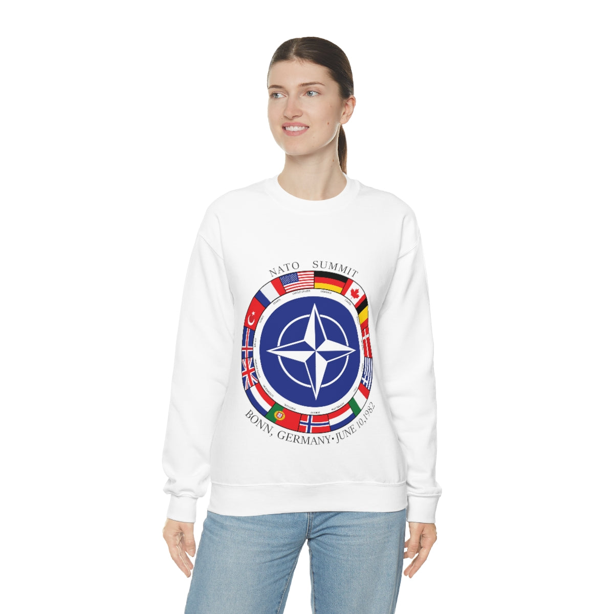 President Reagan - NATO Summit Unisex Sweatshirt