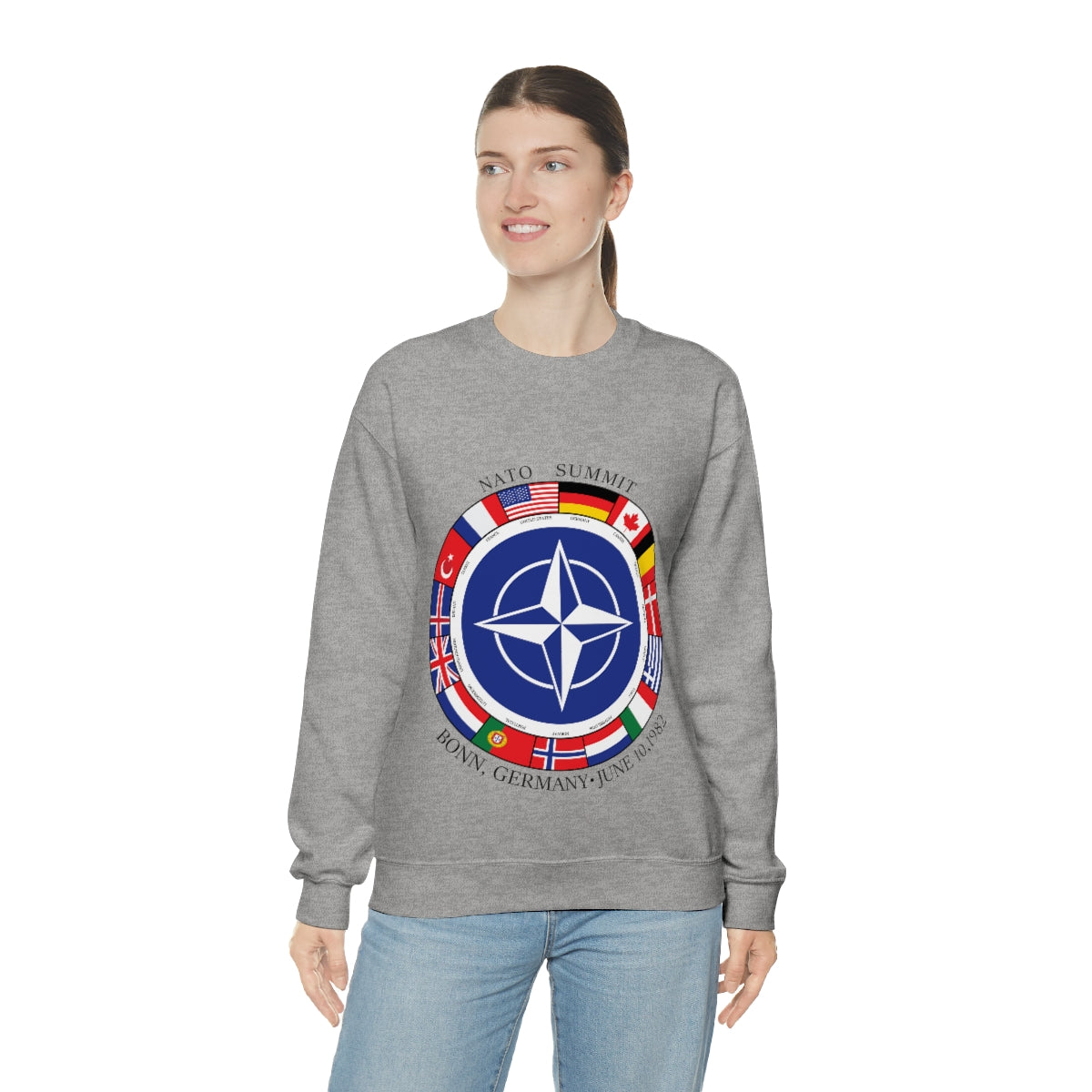 President Reagan - NATO Summit Unisex Sweatshirt