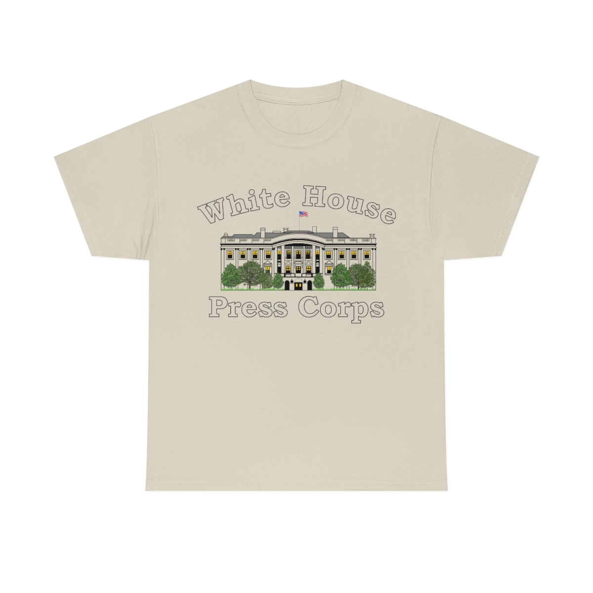 White House - Press Unisex Heavy Cotton Tee