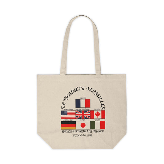 President Reagan - Versailles  Canvas Shopping Tote