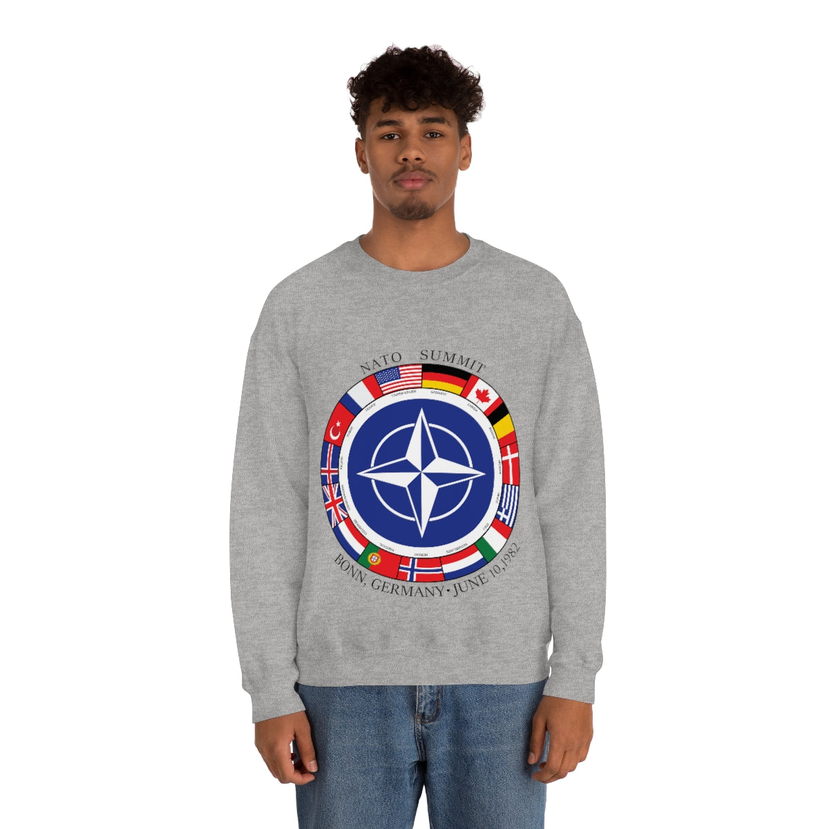 President Reagan - NATO Summit Unisex Sweatshirt