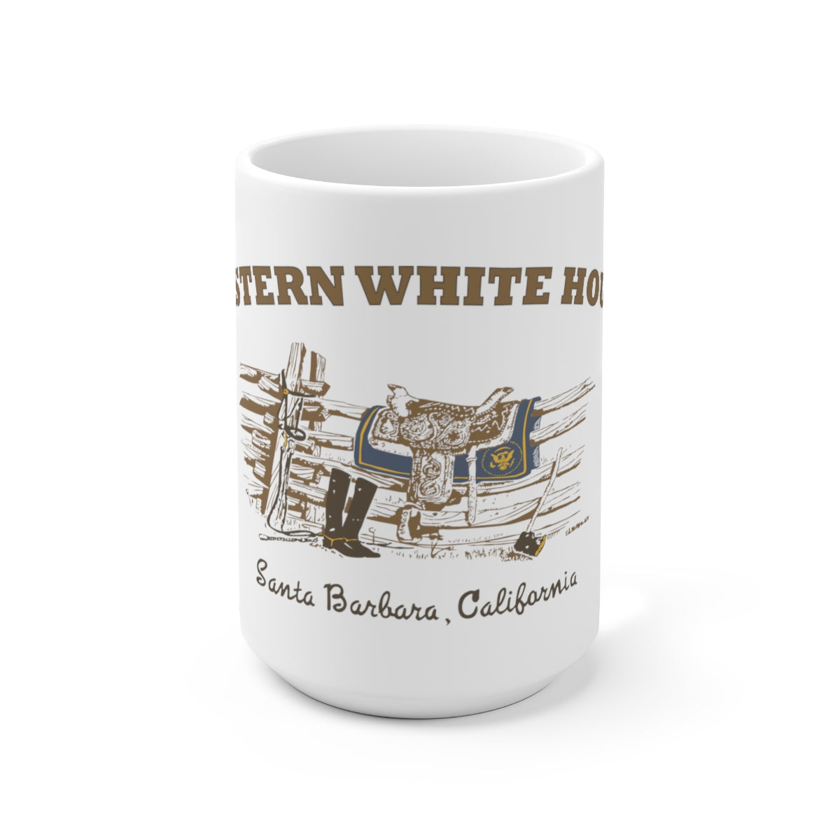 President Reagan - Western White House Ceramic Mug 15oz