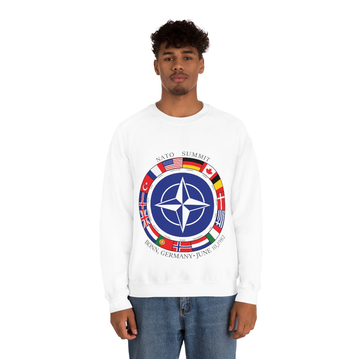 President Reagan - NATO Summit Unisex Sweatshirt