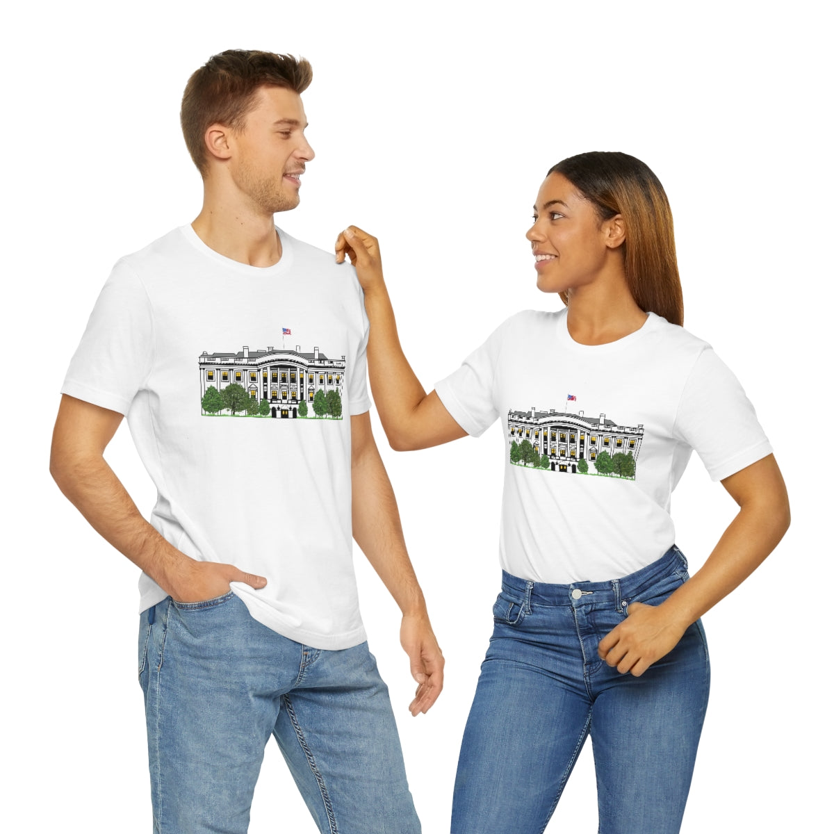 The White House - Unisex Jersey Short Sleeve Tee