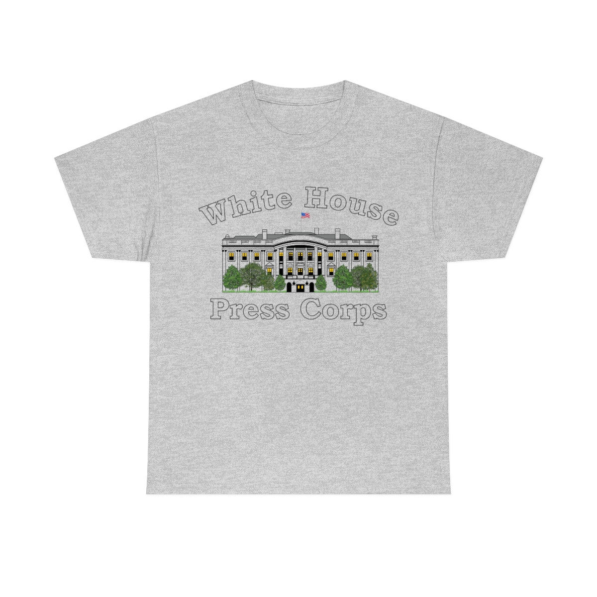 White House - Press Unisex Heavy Cotton Tee