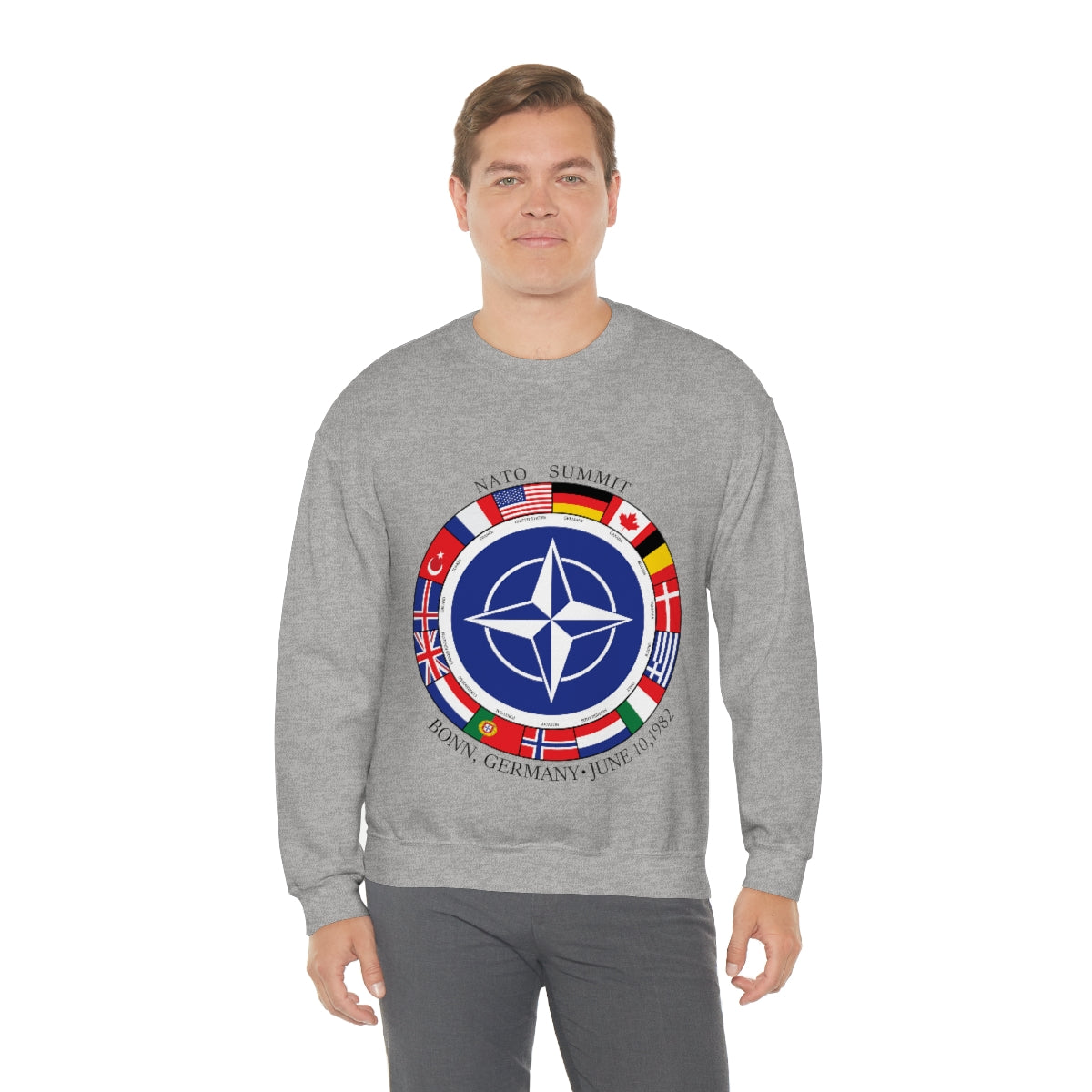 President Reagan - NATO Summit Unisex Sweatshirt